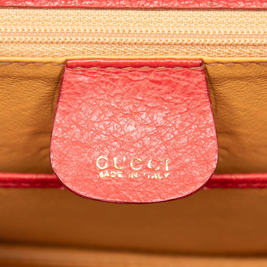 Gucci Grained Calfskin Bamboo Night - 5