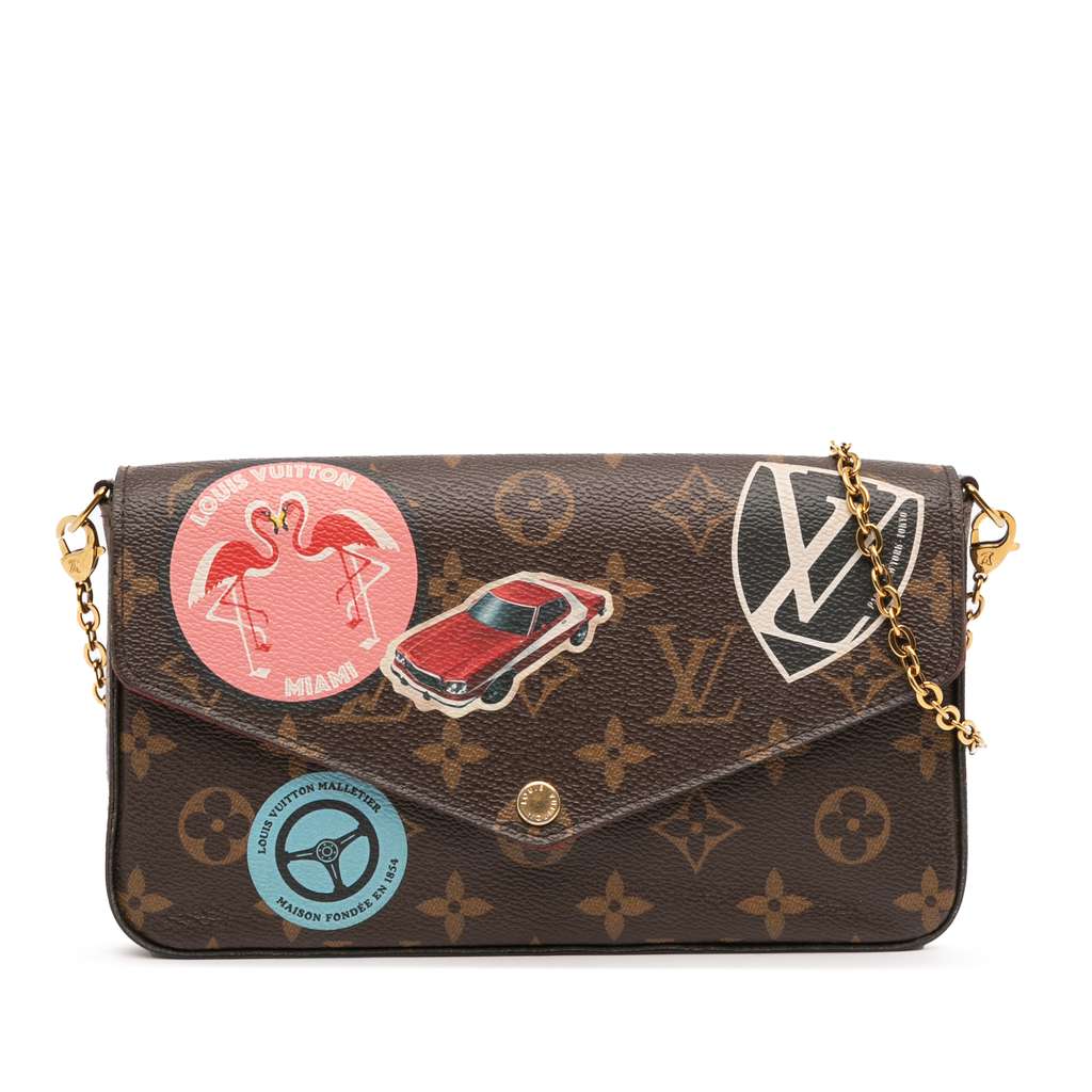 Louis Vuitton Monogram World Tour Pochette Felicie