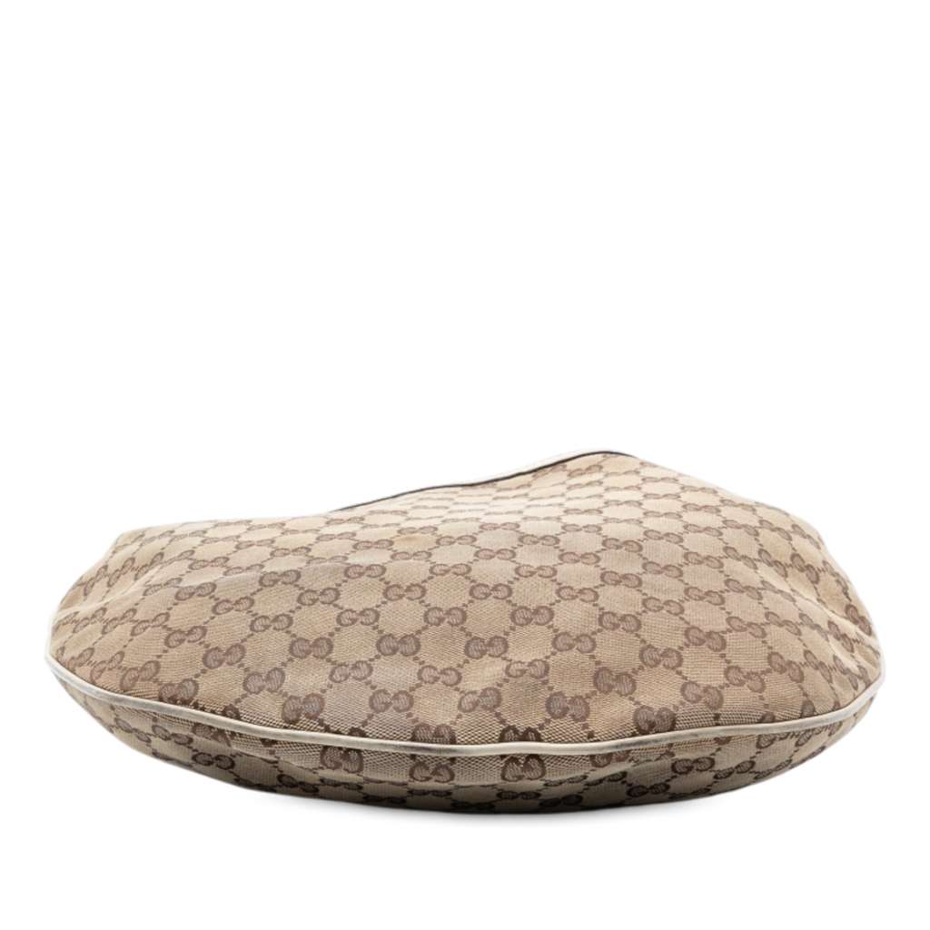 Gucci Large GG Canvas Wave Horsebit Hobo - 3