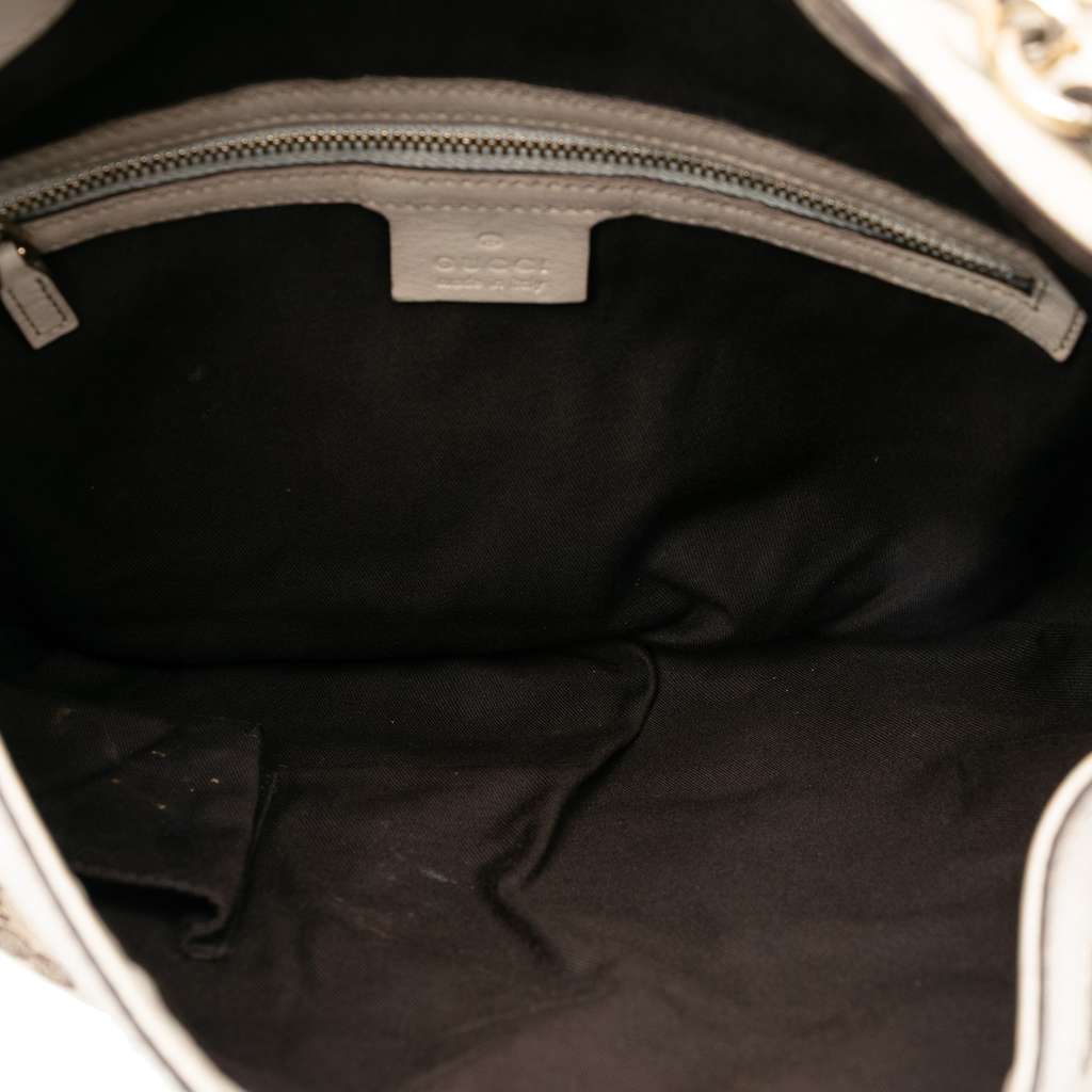 Gucci Large GG Canvas Wave Horsebit Hobo - 4