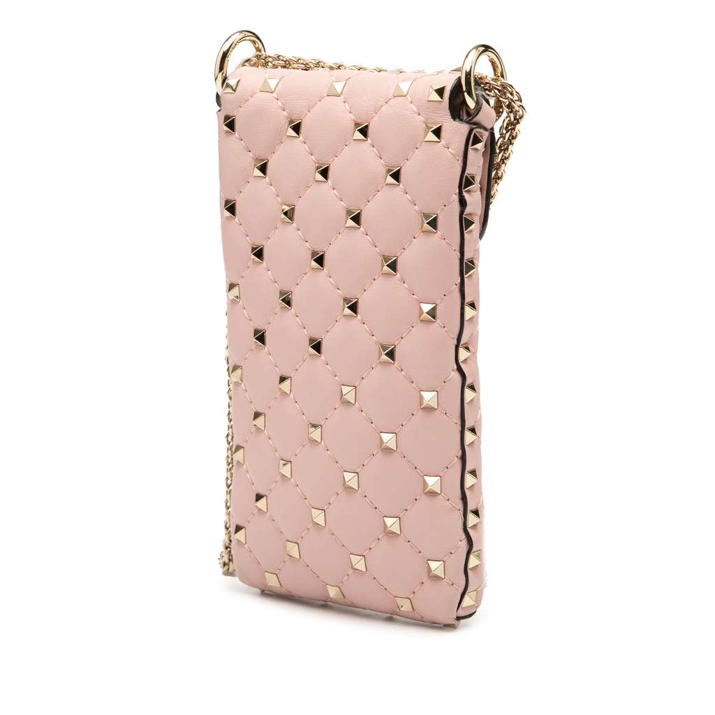 Valentino Lambskin Rockstud Spike Phone Case Crossbody - 2