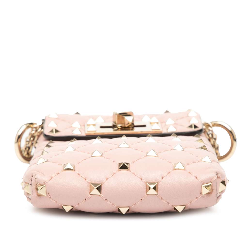 Valentino Lambskin Rockstud Spike Phone Case Crossbody - 3