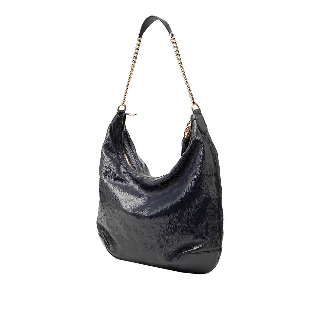 Gucci Patent Soho Shoulder Bag - 2