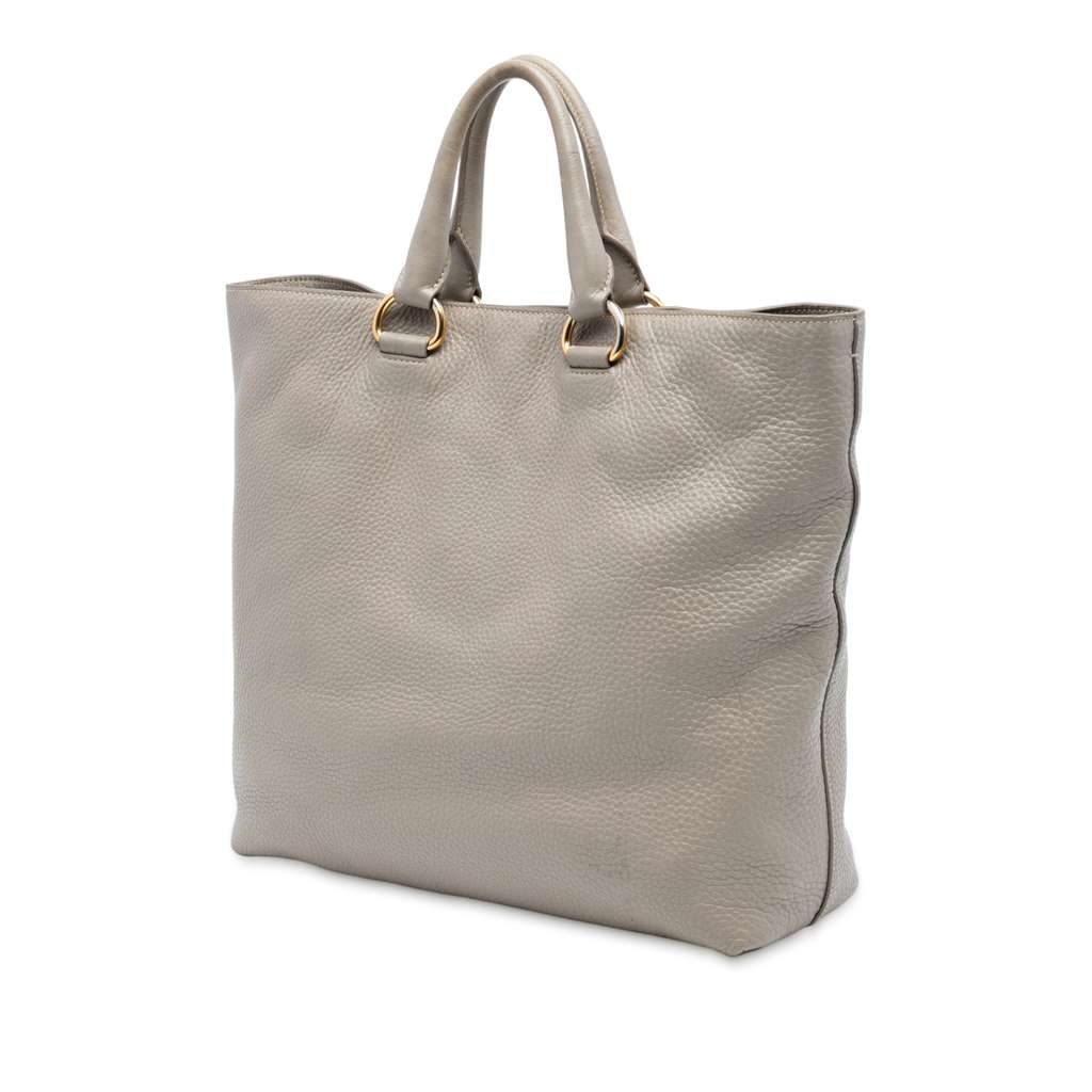 Prada Vitello Daino Open Convertible Tote - 2