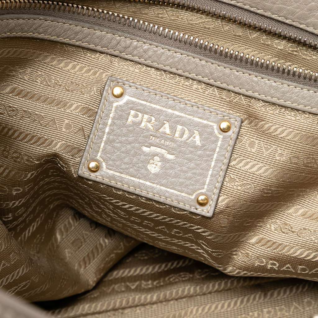 Prada Vitello Daino Open Convertible Tote - 5