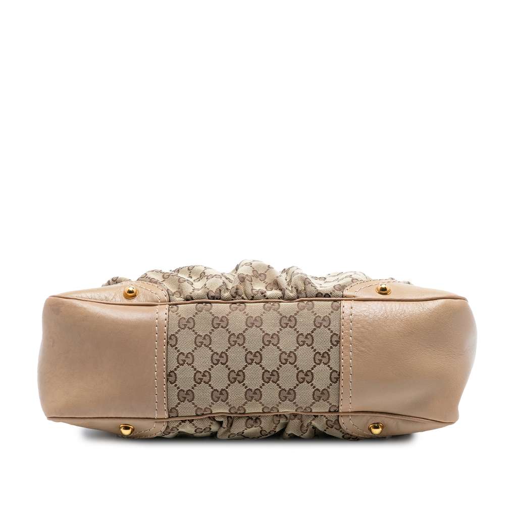Gucci Medium GG Canvas Jockey Hobo - 3