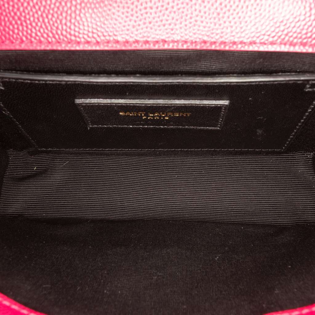 Saint Laurent Small Grain De Poudre Monogram Kate Crossbody - 4