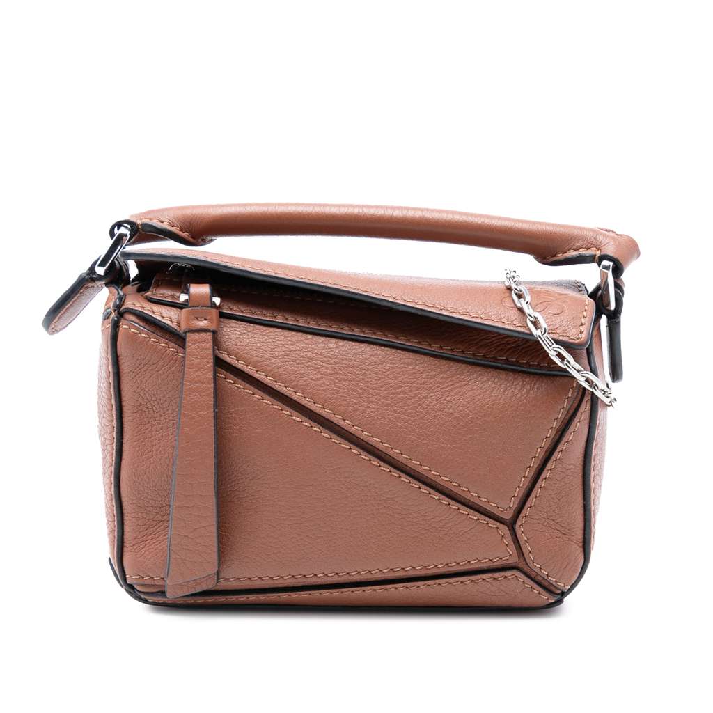 Loewe Nano Calfskin Puzzle Satchel