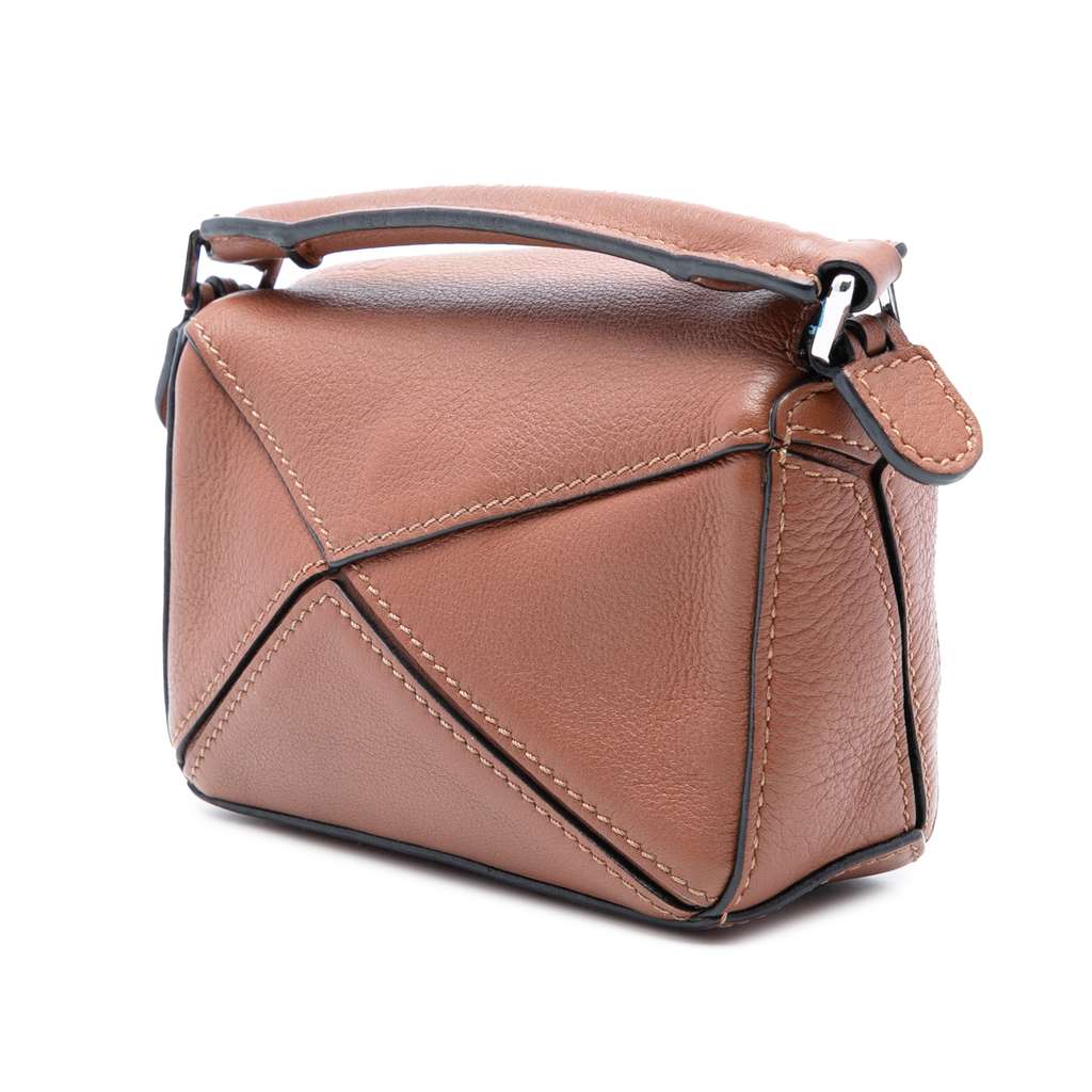 Loewe Nano Calfskin Puzzle Satchel - 2