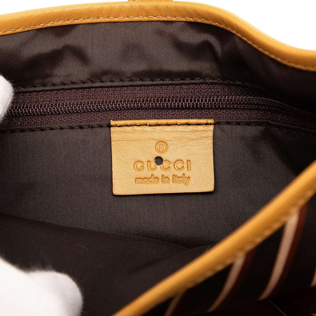 Gucci Satin Bamboo Jackie Hobo - 5