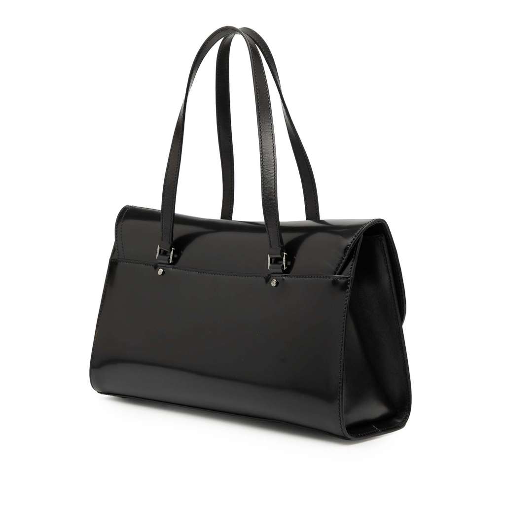 Dior Patent Flap Saddle Bag - 2