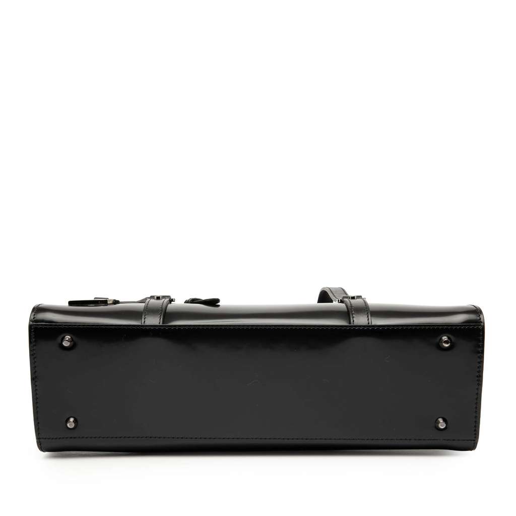 Dior Patent Flap Saddle Bag - 3