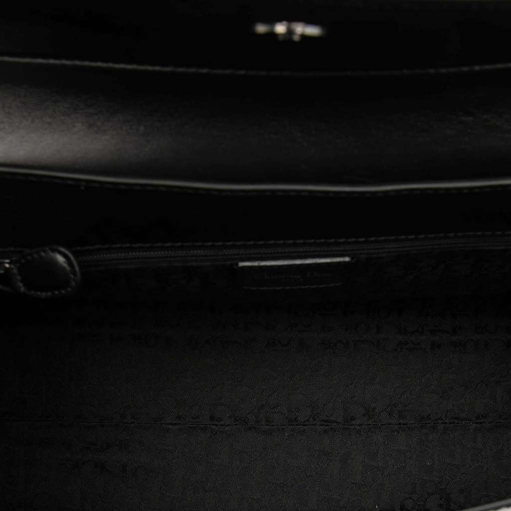 Dior Patent Flap Saddle Bag - 4