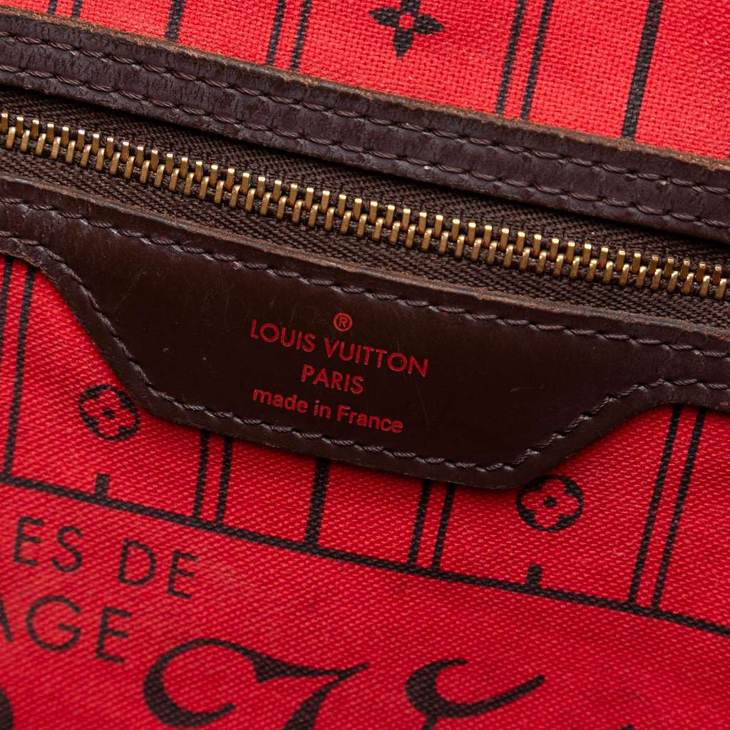 Louis Vuitton Damier Ebene Neverfull MM - 5