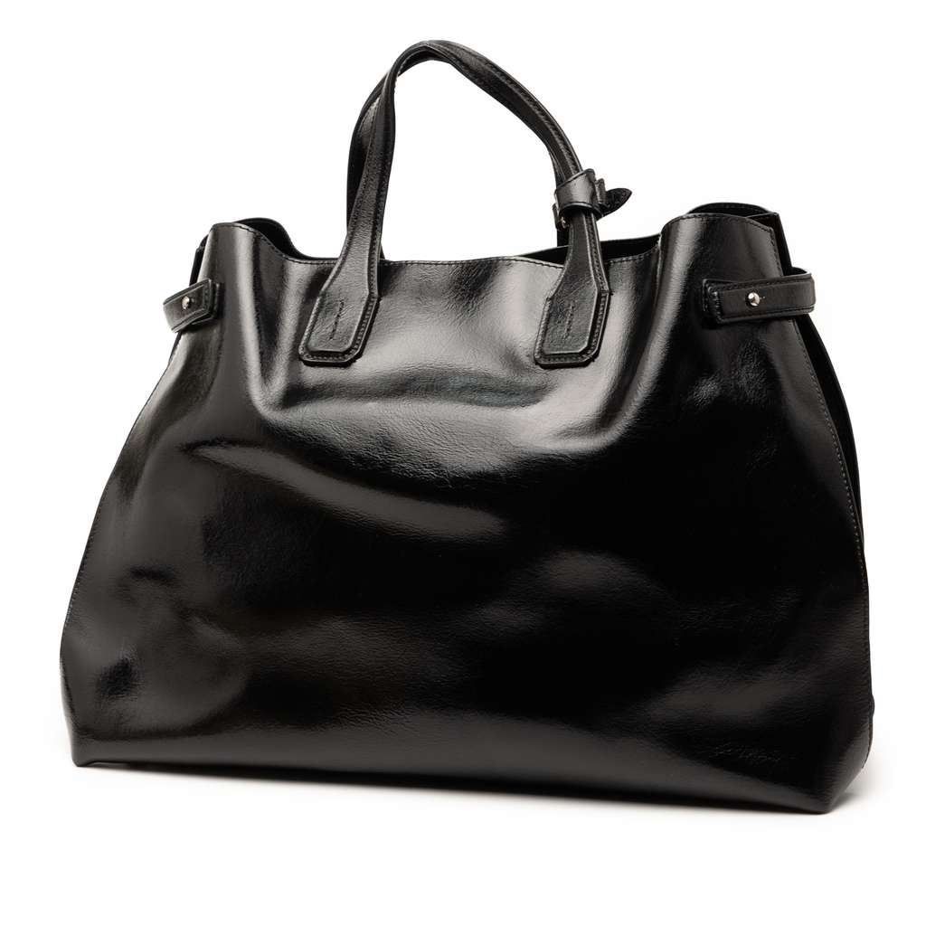 Burberry Large Soft Calfskin Banner Satchel - 2