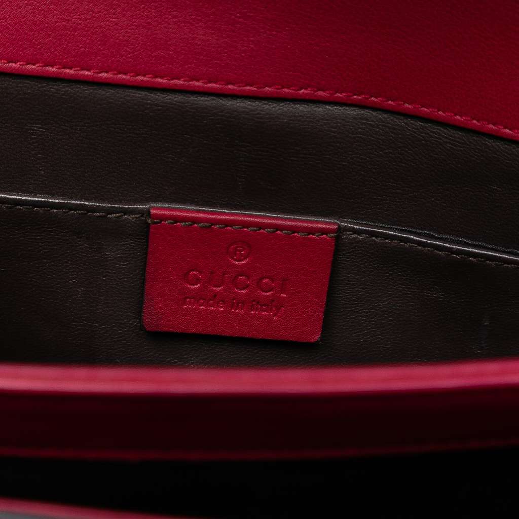 Gucci Small Polished Calfskin Interlocking G Dollar Crossbody - 5