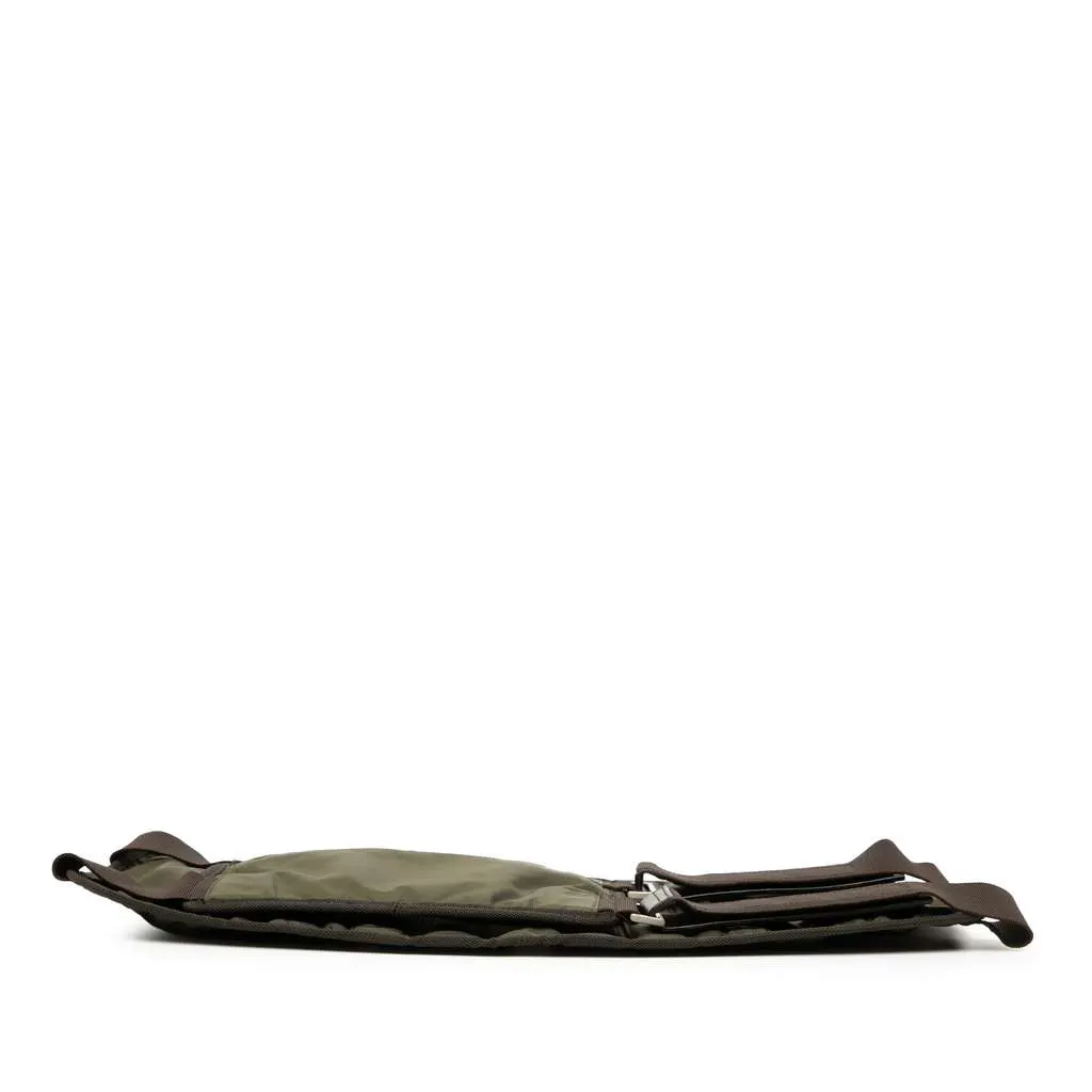 Prada Tessuto 1999 Tactical Belt Bag Brown Good - Inside View