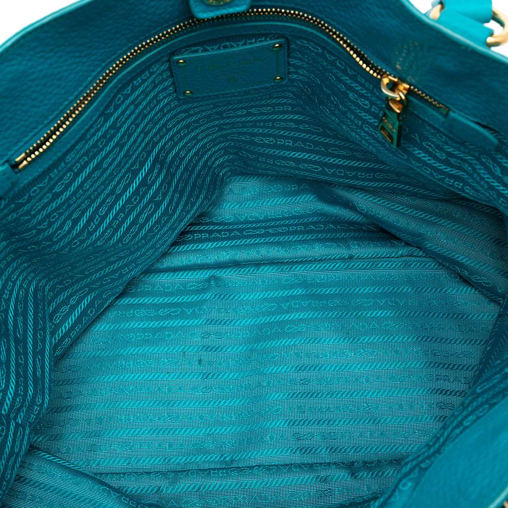 Prada Vitello Daino Open Convertible Tote - 4