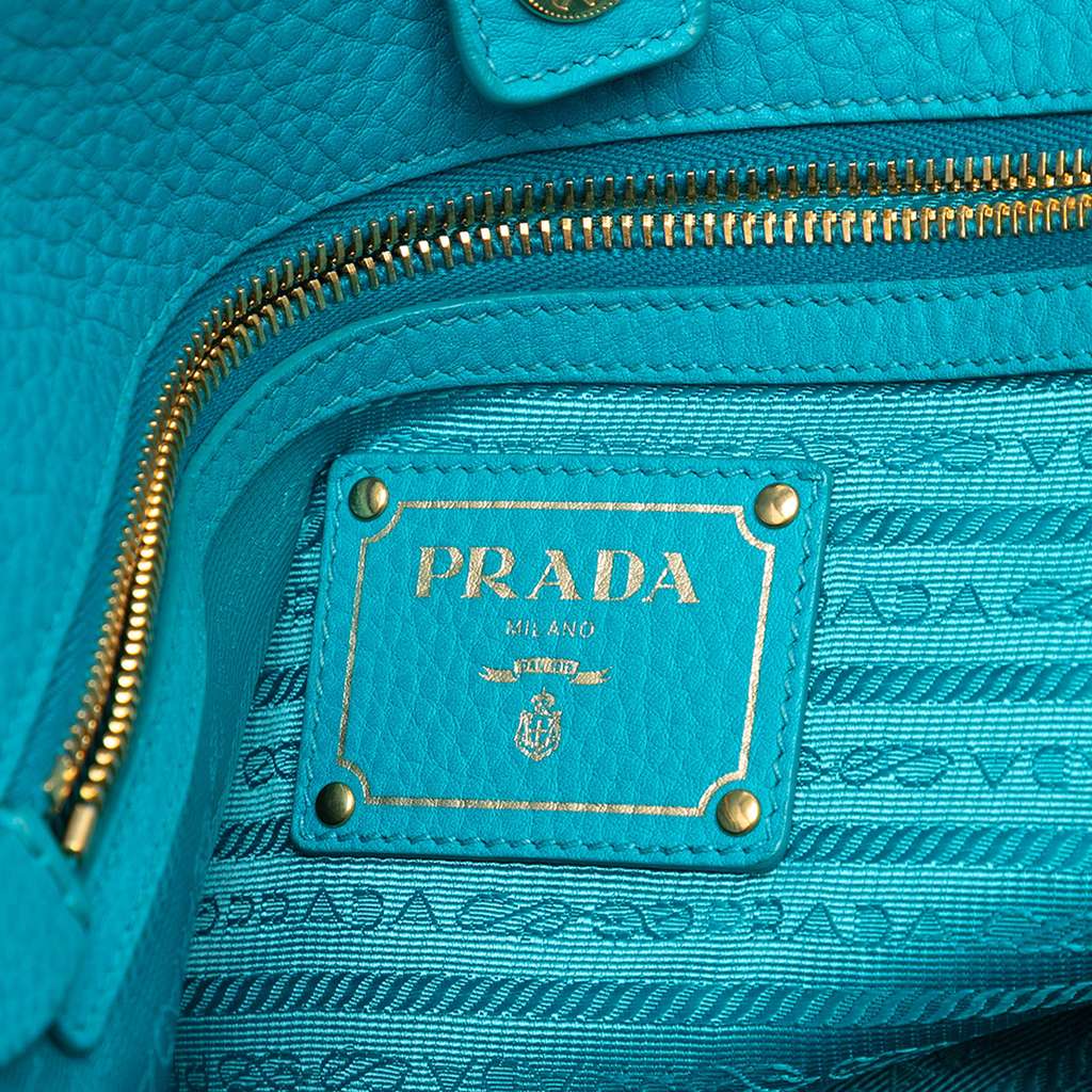 Prada Vitello Daino Open Convertible Tote - 5