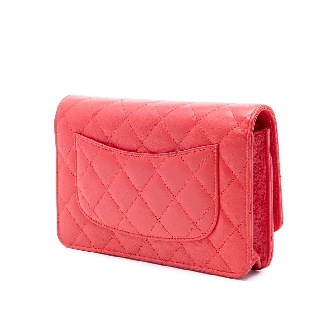 Chanel CC Quilted Lambskin Wallet on Chain - 2
