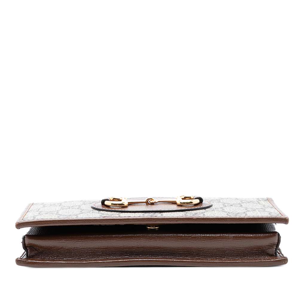 Gucci GG Supreme Horsebit 1955 Wallet On Chain - 3