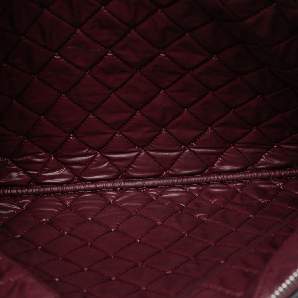 Chanel Large Quilted Lambskin O Case Clutch - 4