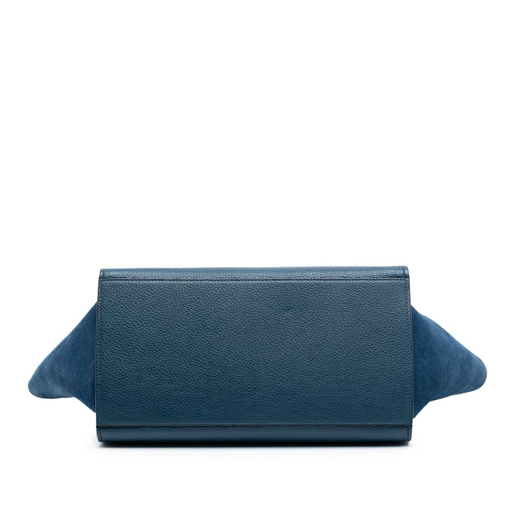 Celine Small Leather Trapeze Satchel - 3