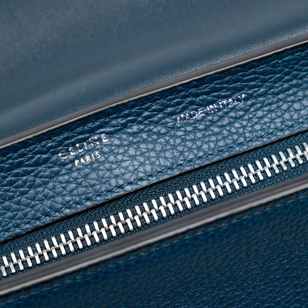 Celine Small Leather Trapeze Satchel - 5