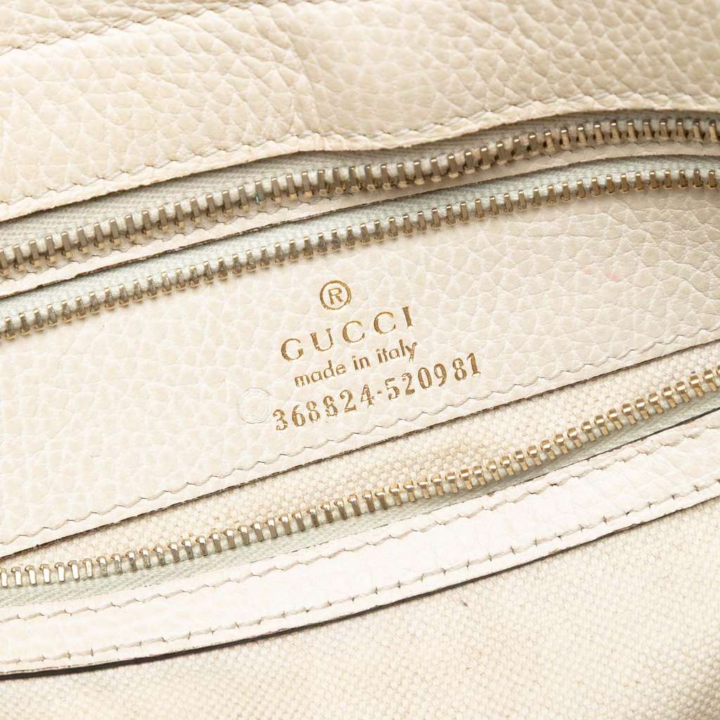 Gucci Leather Swing Convertible Tote - 5
