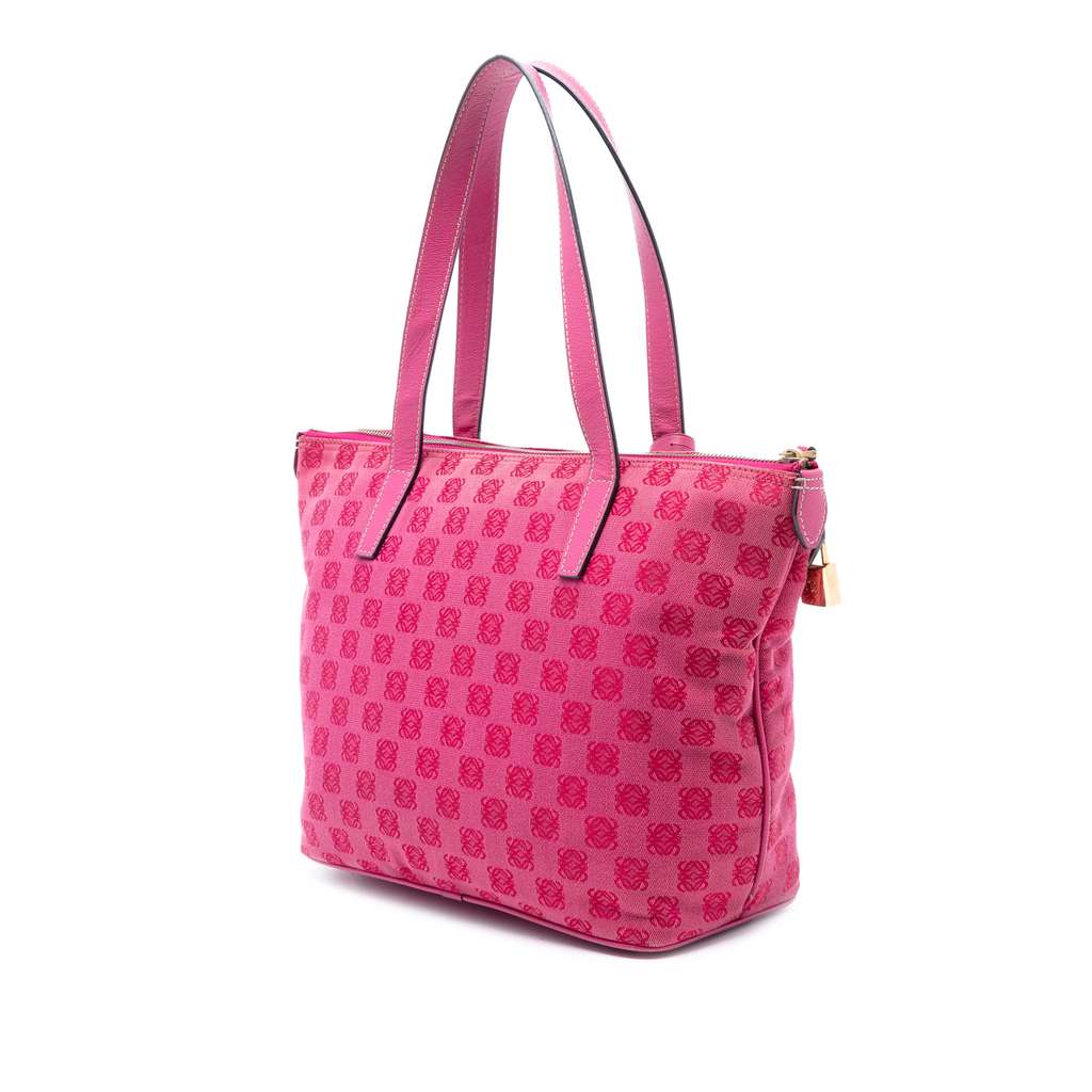 Loewe Anagram Canvas Tote - 2