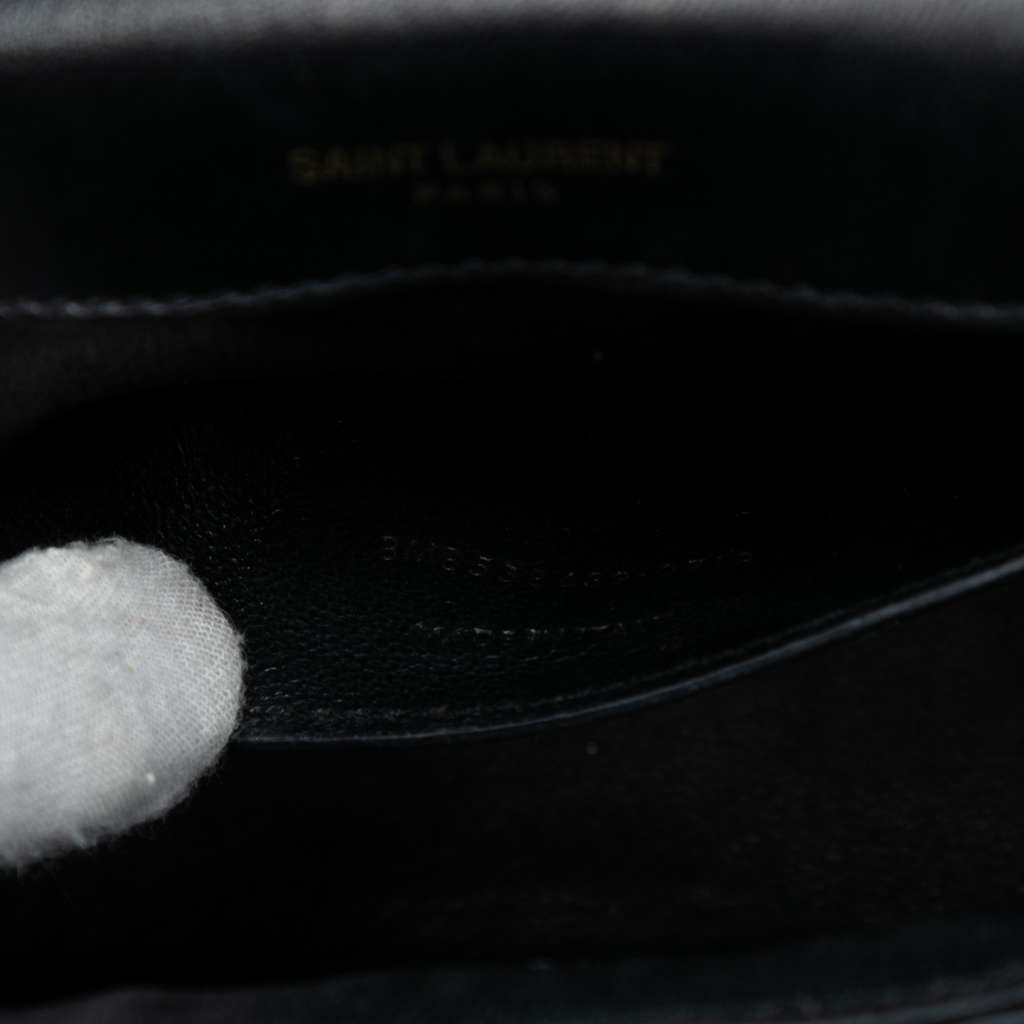 Saint Laurent Small Patent Monogram Vicky Chain Bag - 5