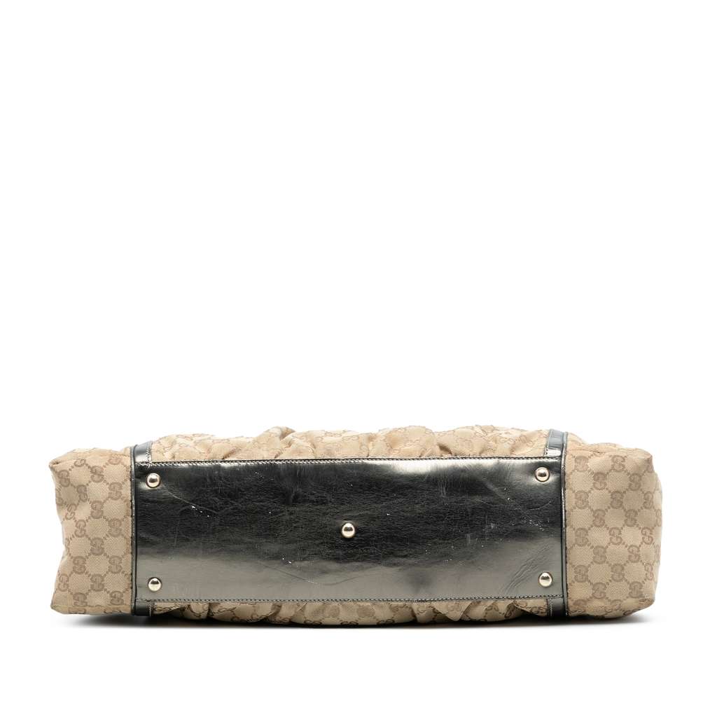 Gucci GG Canvas Bamboo Dialux Pop Tote - 3