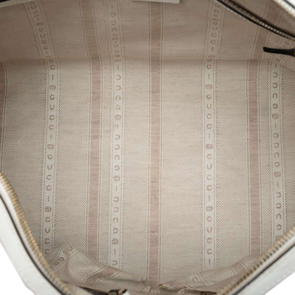 Gucci Medium Diamante Leather Boston Bag - 4