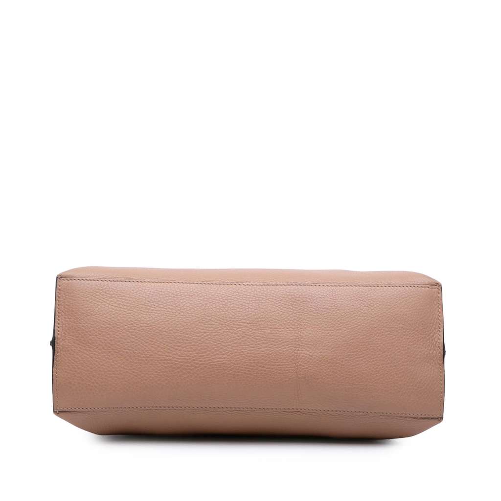 Gucci Medium Leather Bamboo Daily Satchel - 3