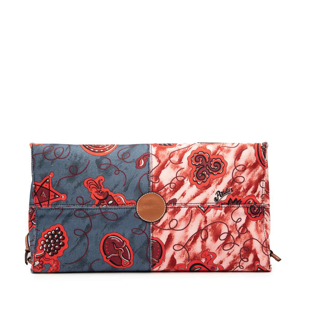 Loewe Paulas Ibiza Small Printed Canvas Cushion Tote - 3