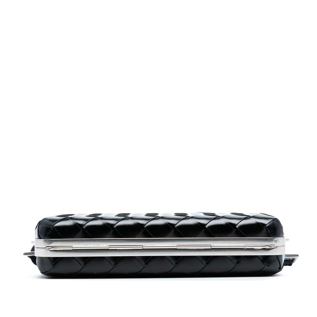 Bottega Veneta Spazzolato Intrecciato Box Messenger Bag - 3