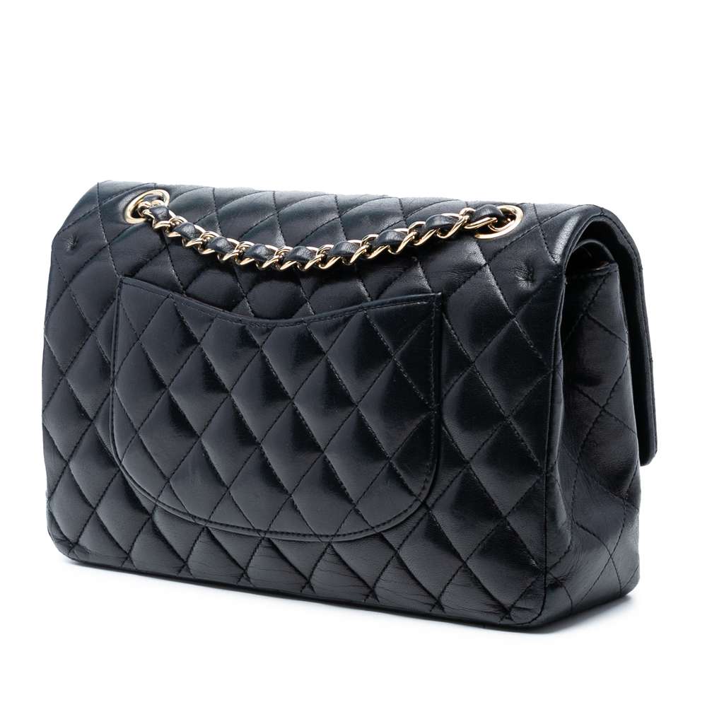 Chanel Medium Classic Lambskin Double Flap - 2