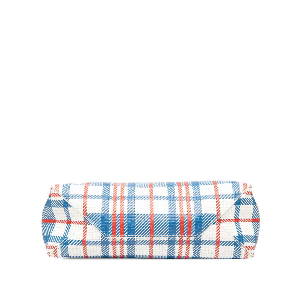 Balenciaga Small Lambskin Z Check Printed Barbes Zip Pouch - 3