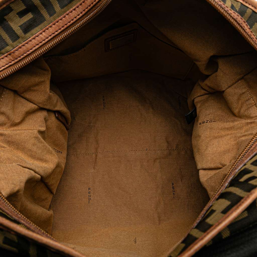 Fendi Zucca Canvas FF Satchel - 4