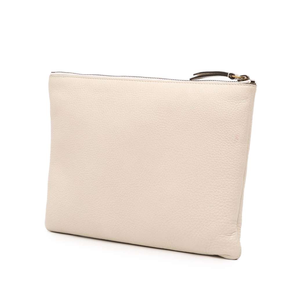 Gucci Leather Blind For Love Clutch - 2