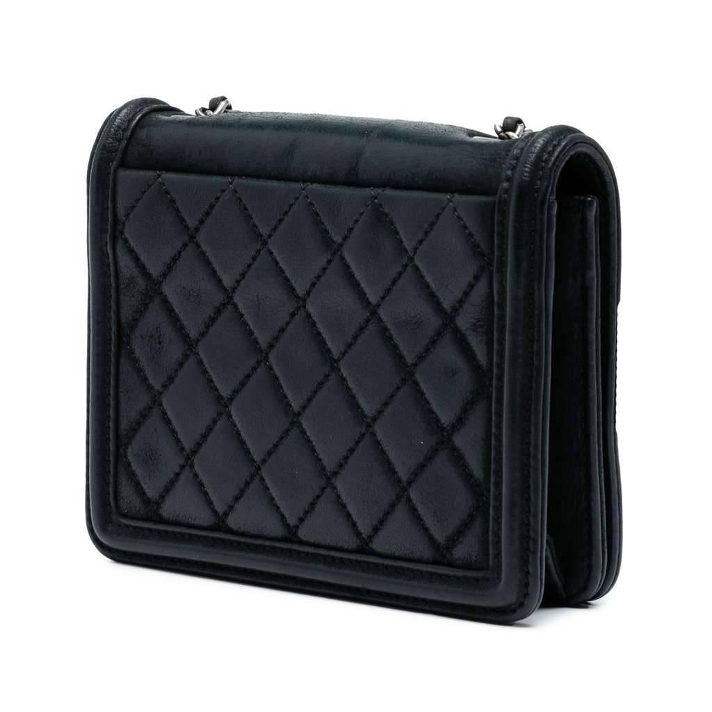 Chanel Mini Acrylic and Calfskin Boy Brick Flap - 2