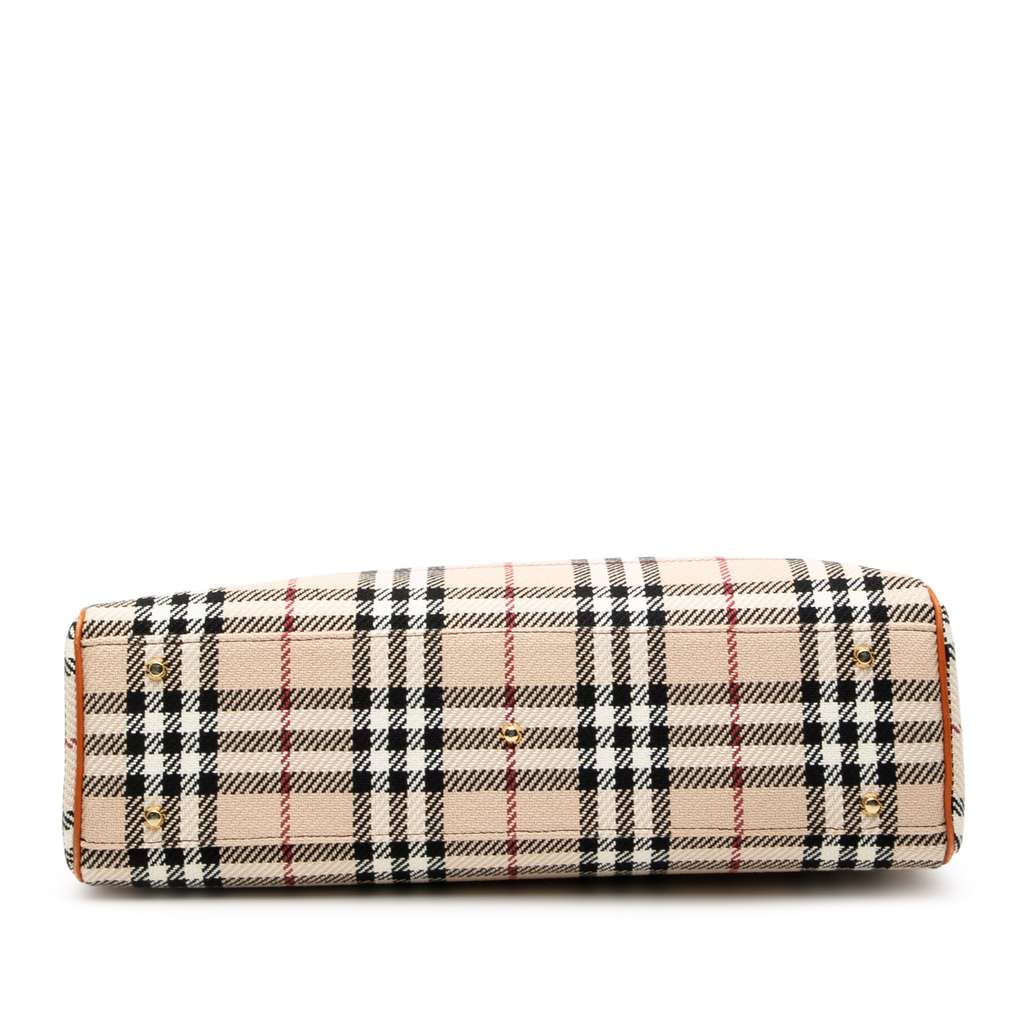 Burberry House Check Wool Tote - 3