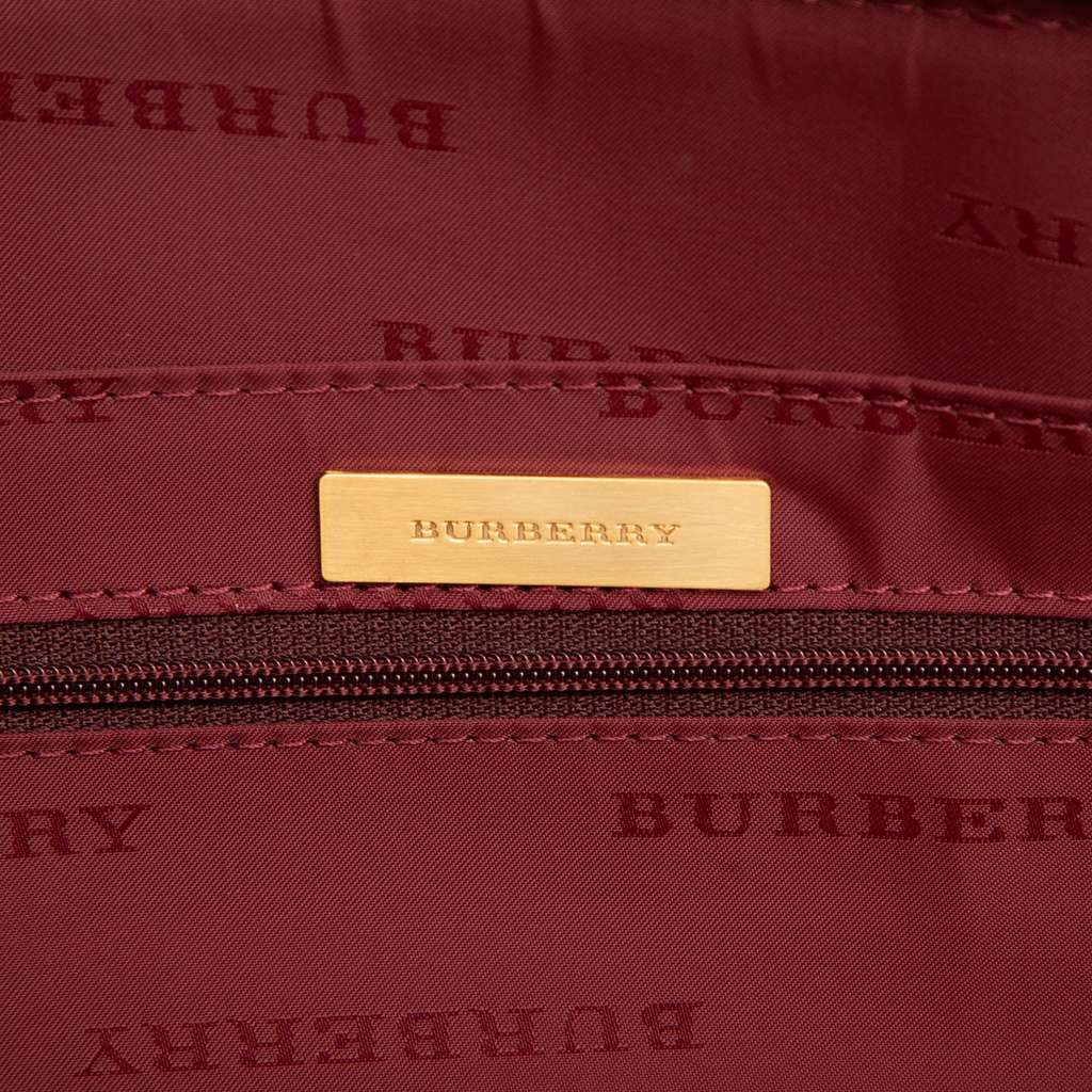 Burberry House Check Wool Tote - 5