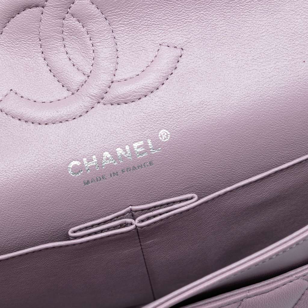 Chanel Medium Classic Lambskin Double Flap - 5
