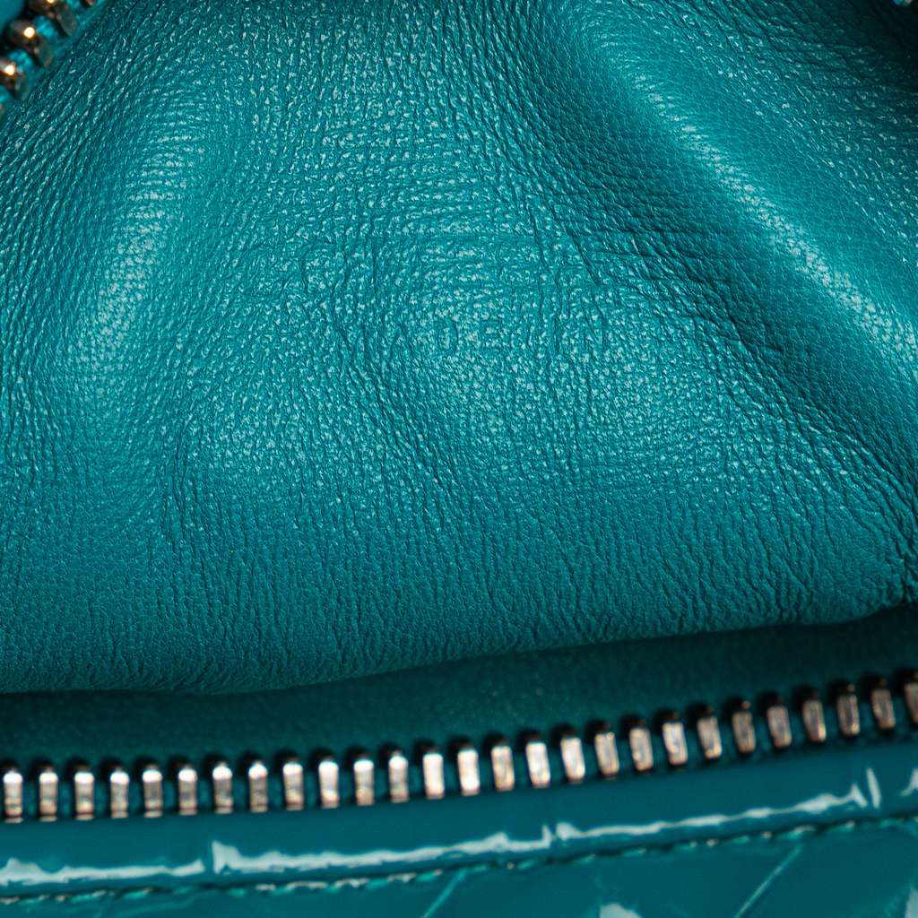 Bottega Veneta Mini Patent Intrecciato Jodie - 5