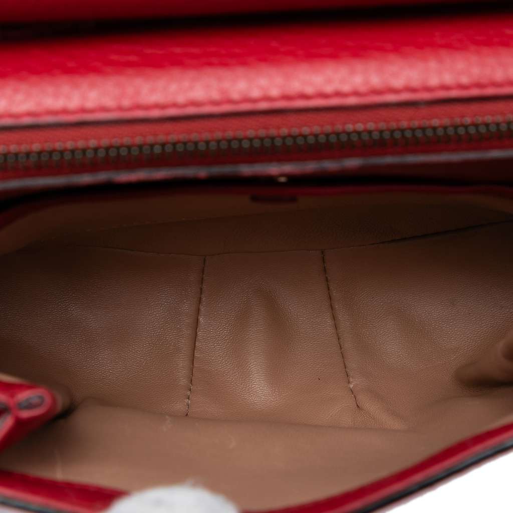 Gucci Small Leather Bamboo Nouveau Fringe Crossbody - 4