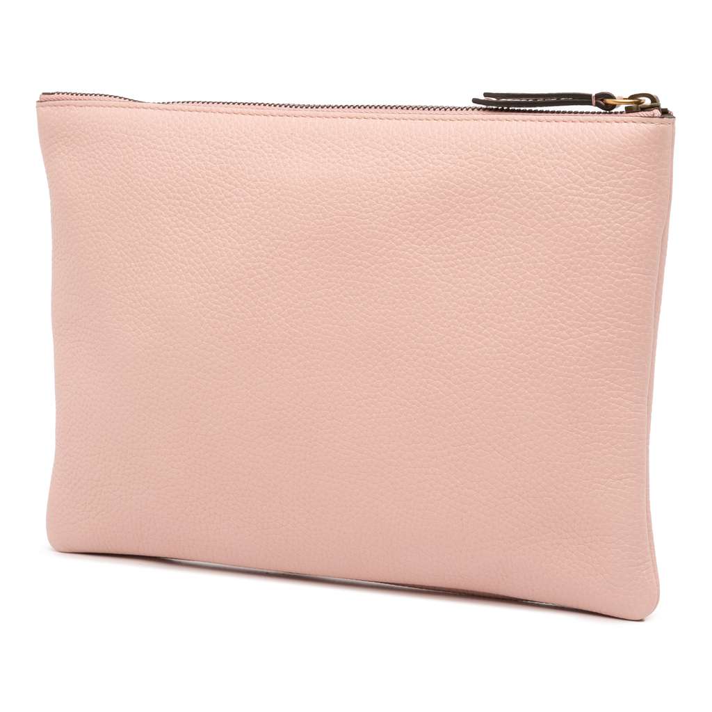 Gucci Leather Blind For Love Clutch - 2