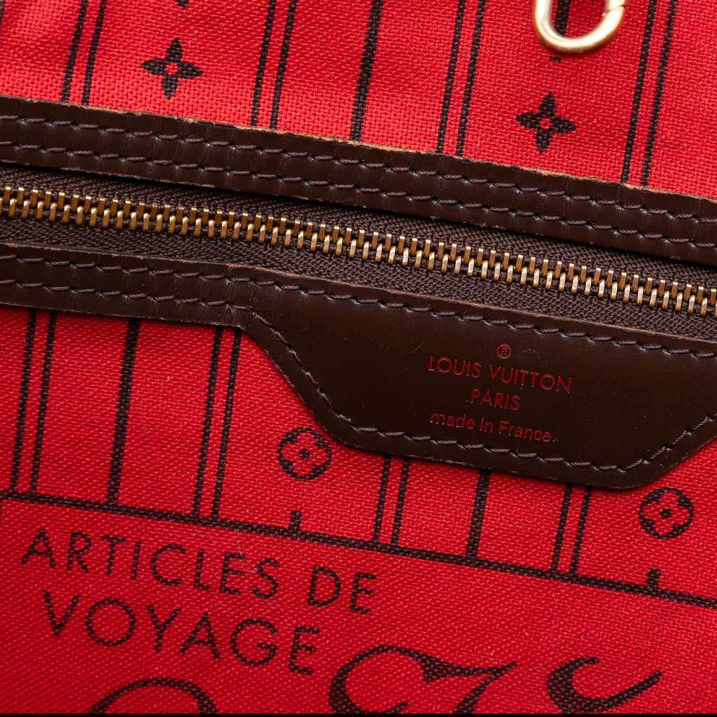 Louis Vuitton Damier Ebene Neverfull MM - 5