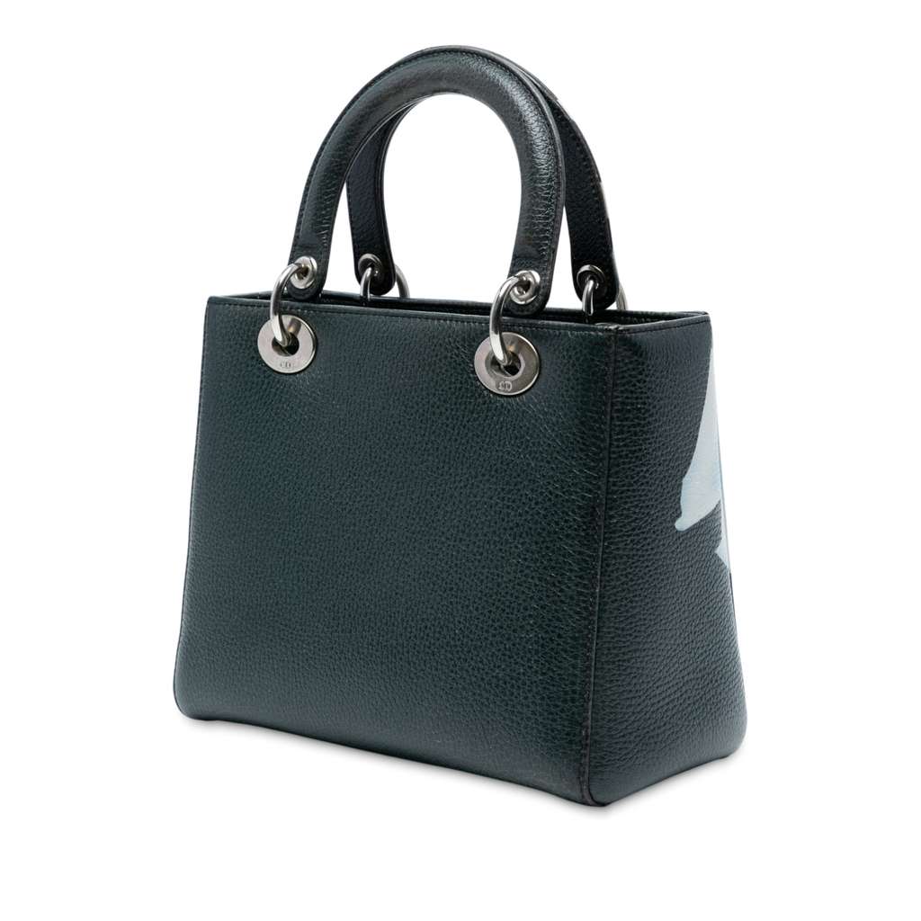 Dior Medium Deerskin Floral Print Lady Dior - 2