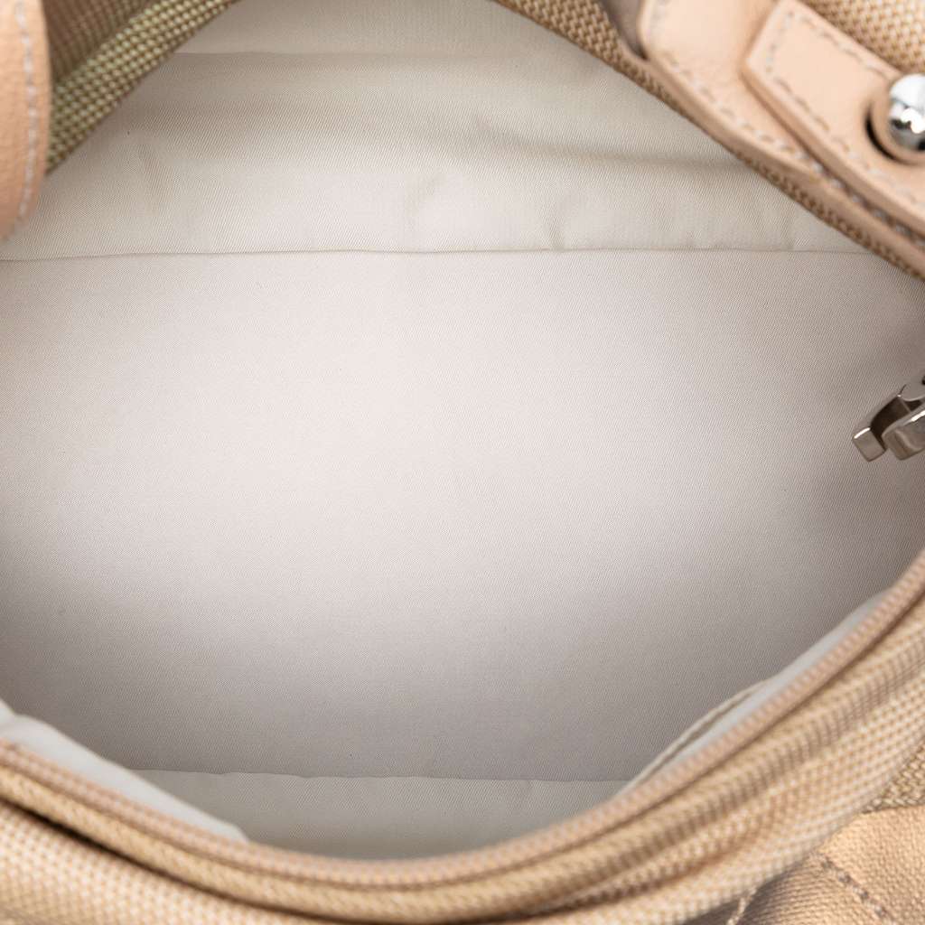 Chanel Paris Biarritz Quilted Coated Canvas Handbag - 4